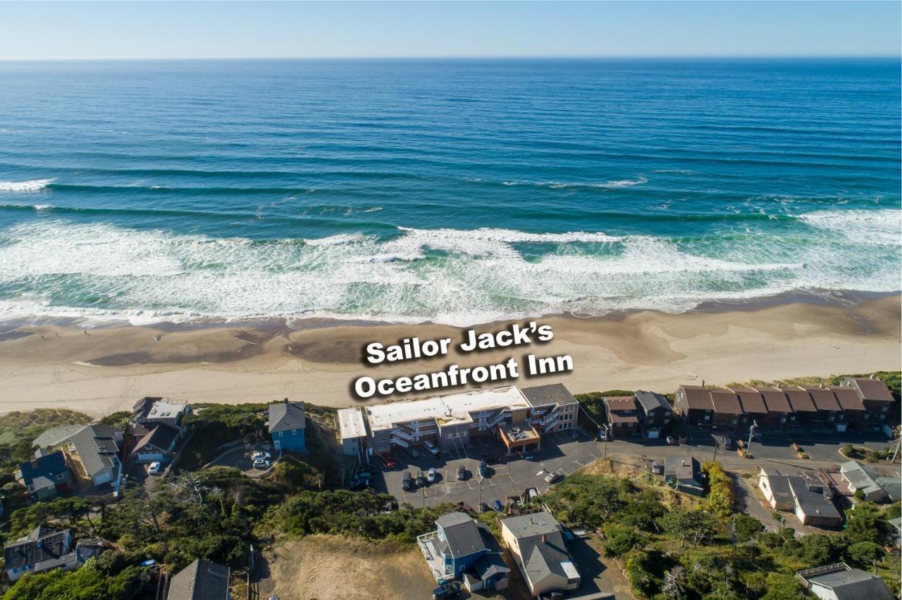 Sailor Jack Oceanfront Motel Lincoln City Exterior photo